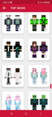 Popular Skins for Minecraft android App screenshot 2